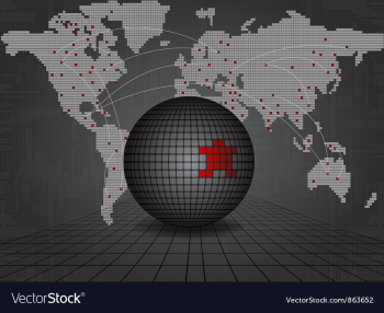 Business background vector image Business background vector image