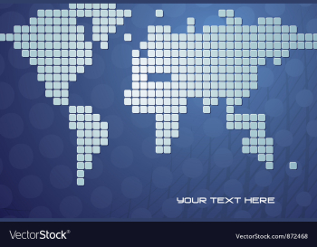 Business background vector image Business background vector image