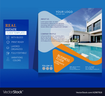 business brochure flyer design leaflets a4