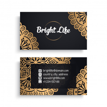 Business card. Business card.