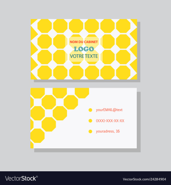 Business card background vector image Business card background vector image