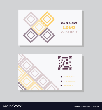 Business card background vector image Business card background vector image