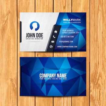 Business card design