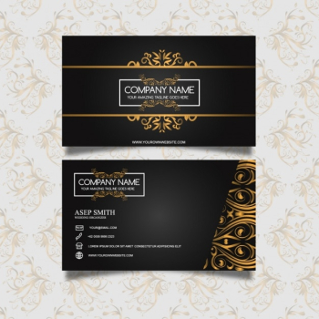 Business card design