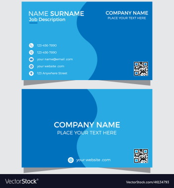 business card design template