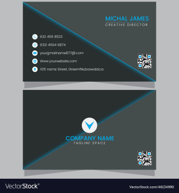 business card design template