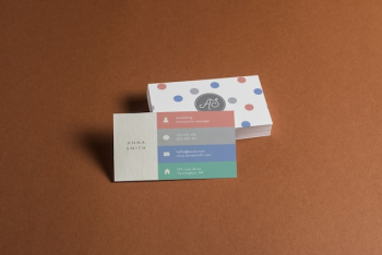 Business card mocku