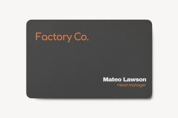 Business card mockup, black 3D | Free PSD Mockup - rawpixel