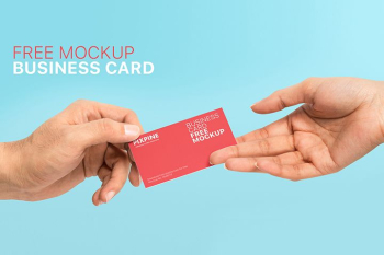 Business Card Mockup PSD | Free Download