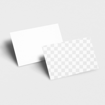 Business card png mockup, transparent | Free PNG Mockup - rawpixel