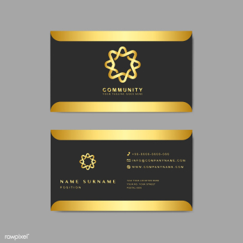 Business card sample design template | Free stock vector - 503673