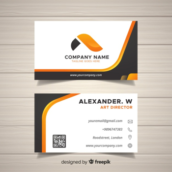 Business card template