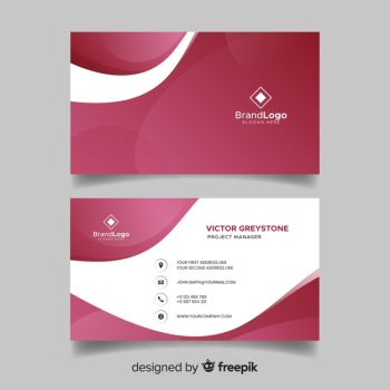 Business card template Business card template