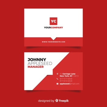 Business card template Business card template