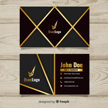 Business card template