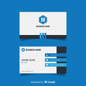 Business card template Business card template