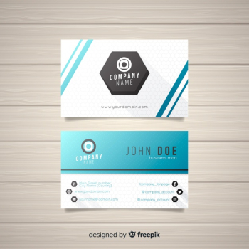 Business card template