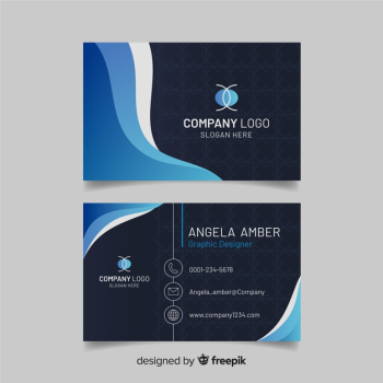 Business card template Business card template