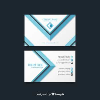 Business card template Business card template