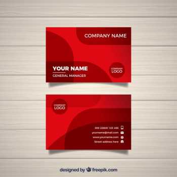 Business card template Business card template