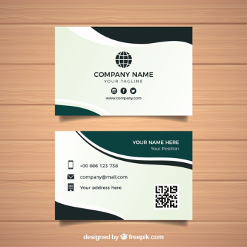Business card template Business card template