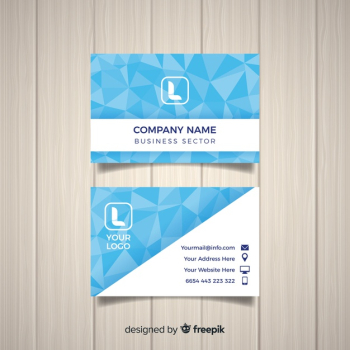 Business card template