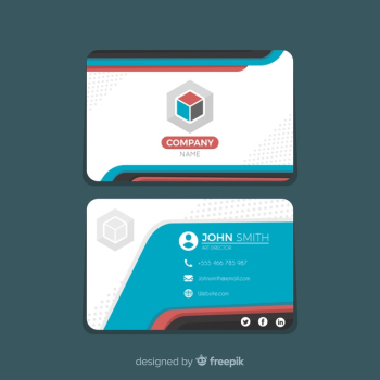 Business card template