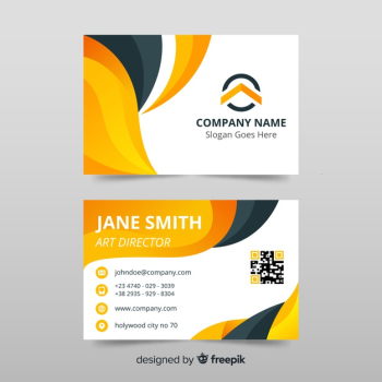 Business card template