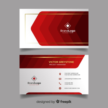 Business card template