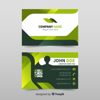 Business card template Business card template