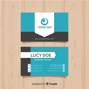 Business card template