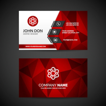 Business card template