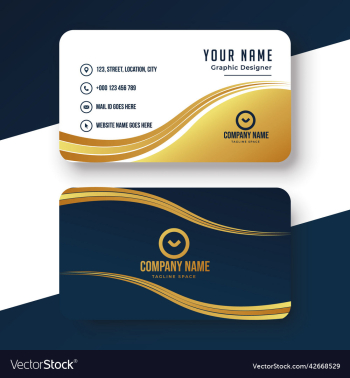 business card template