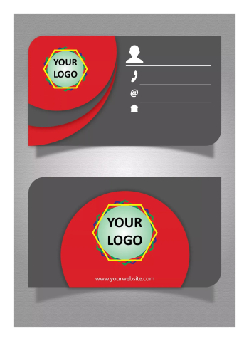 Business Card Template AI