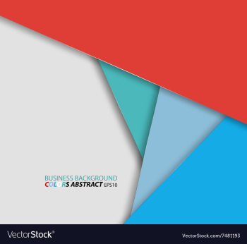 Business colors background vector image Business colors background vector image