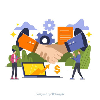 Business deal Free Vector Business deal Free Vector