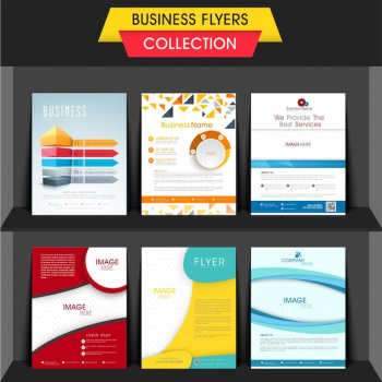 Business flyers collection