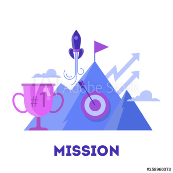 Business goal concept Business goal concept
