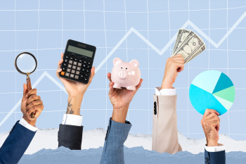 Business growth hands profit solutions… | Free stock illustration | High Resolution graphic