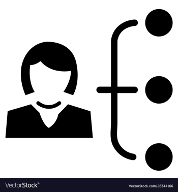 Business hierarchy icon vector image