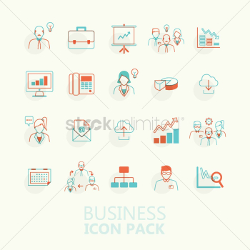 Business icon pack