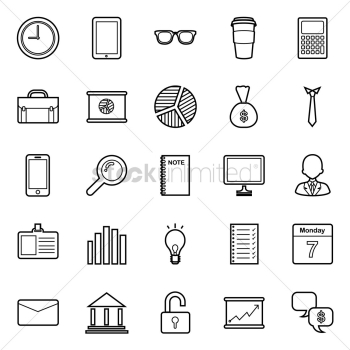 Business icons Business icons