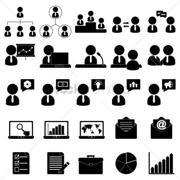 Business icons Business icons
