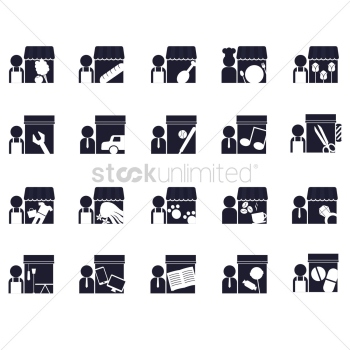 Business icons Business icons