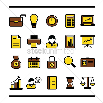 Business icons set Business icons set