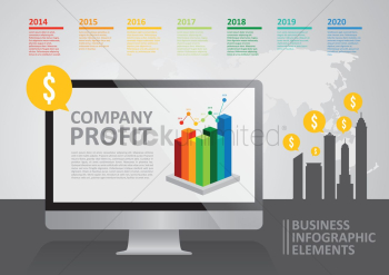 Business infographic elements Business infographic elements