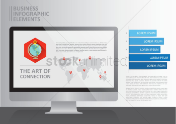 Business infographic elements Business infographic elements