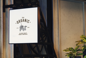 Business logo marker signage mockup Free Psd Business logo marker signage mockup Free Psd