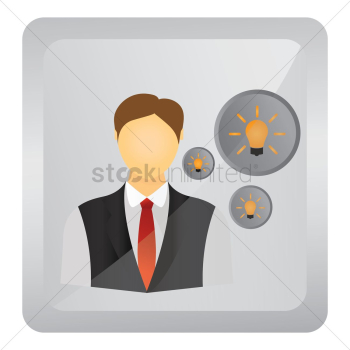 Business man thinking Business man thinking