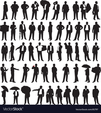 Business man vector image
